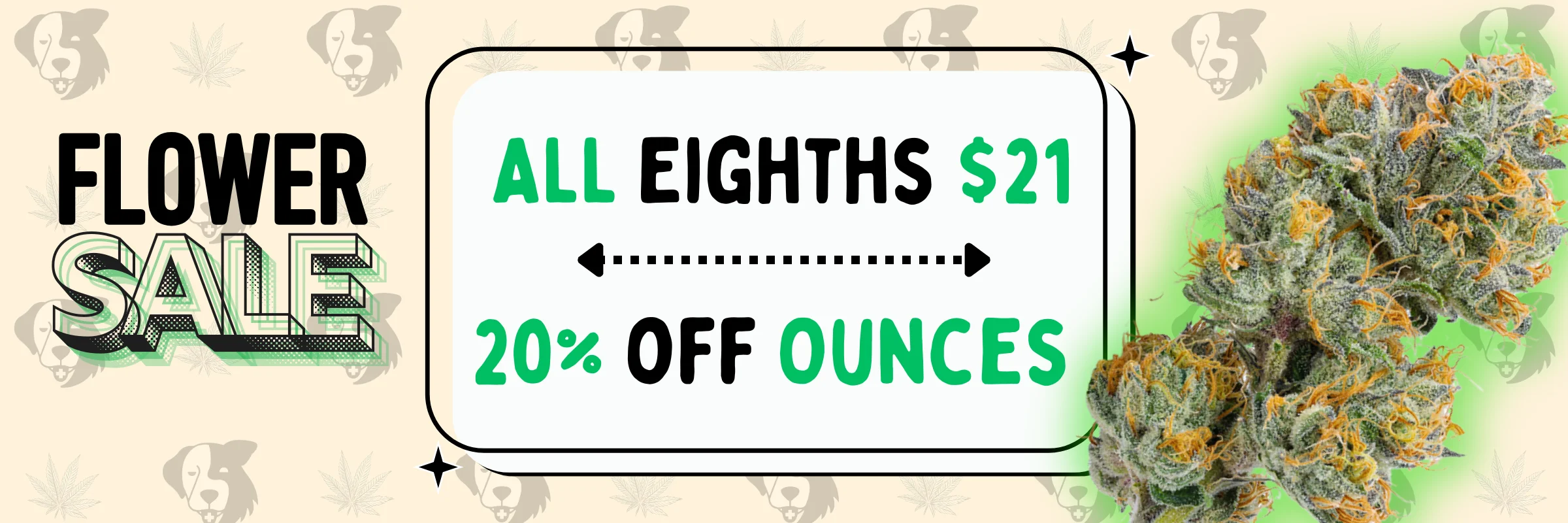 cannabis flower sale